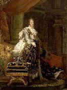 Francois Gerard, Retrato de Carlos X de Francia en traje de coronacion